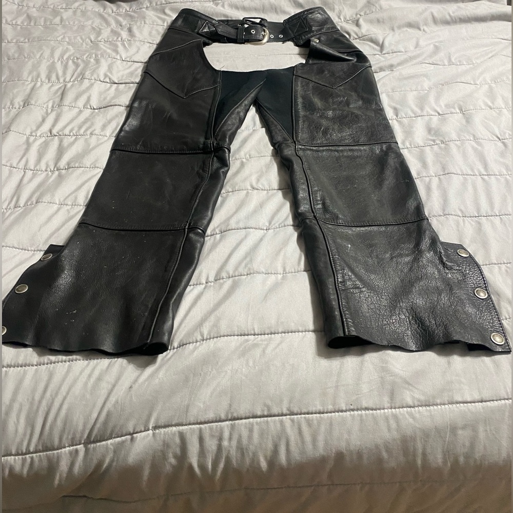 Leather chaps